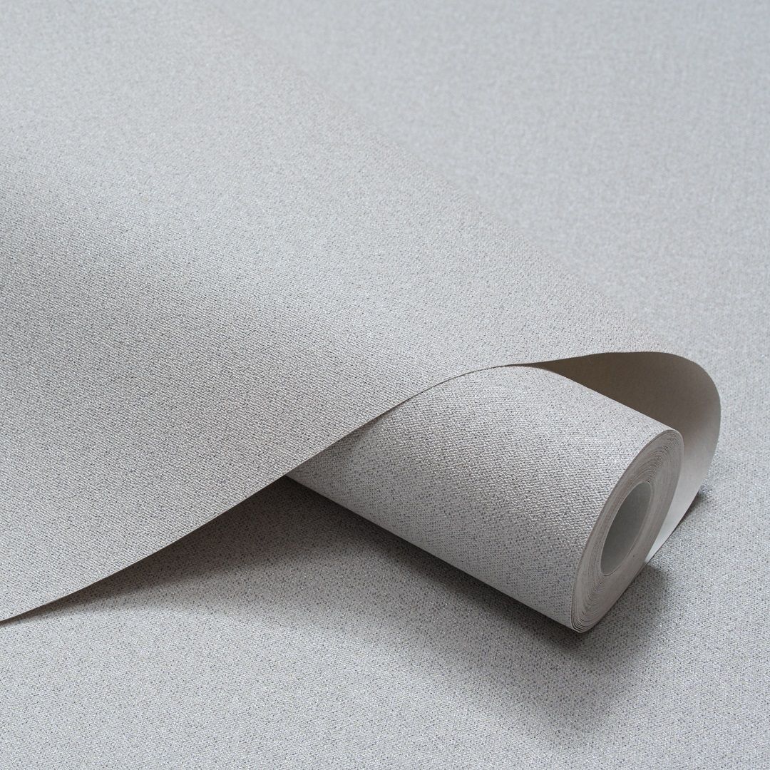 Обои Freedom Тельма 11365-02 серые рогожка 1,06х10 м