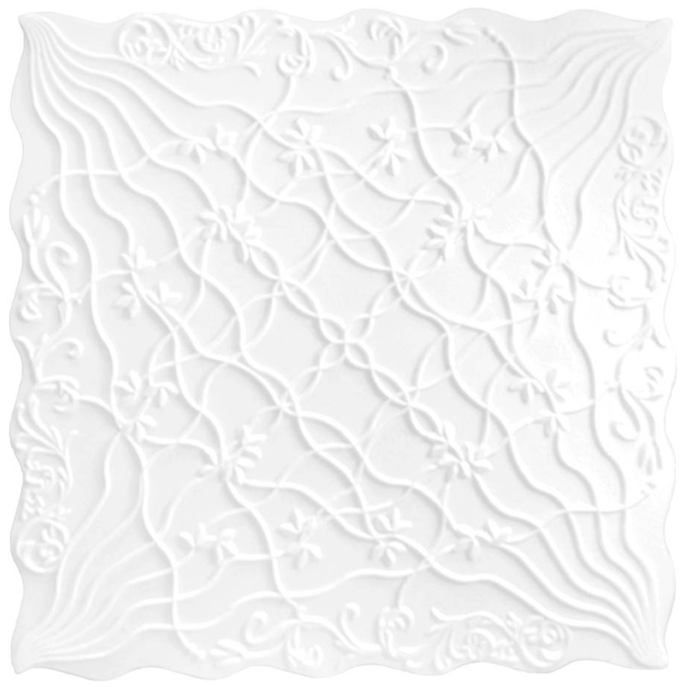 Покрытие инжекционное Вуаль 50x50 см белый