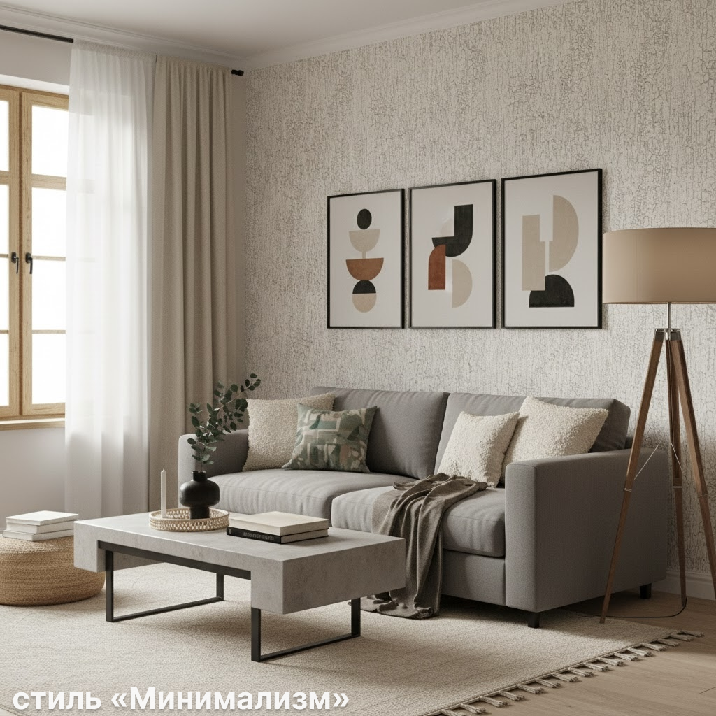 Обои Green Walls Кора С40 4139 02 айвори абстракция 1,06х10,05 м