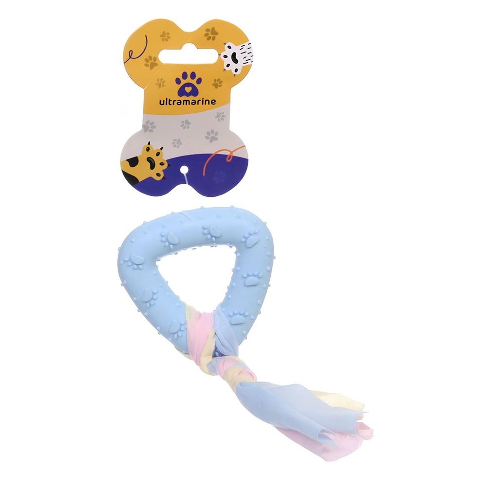 Игрушка для собак Baby-Треугольник голубой Ultramarine