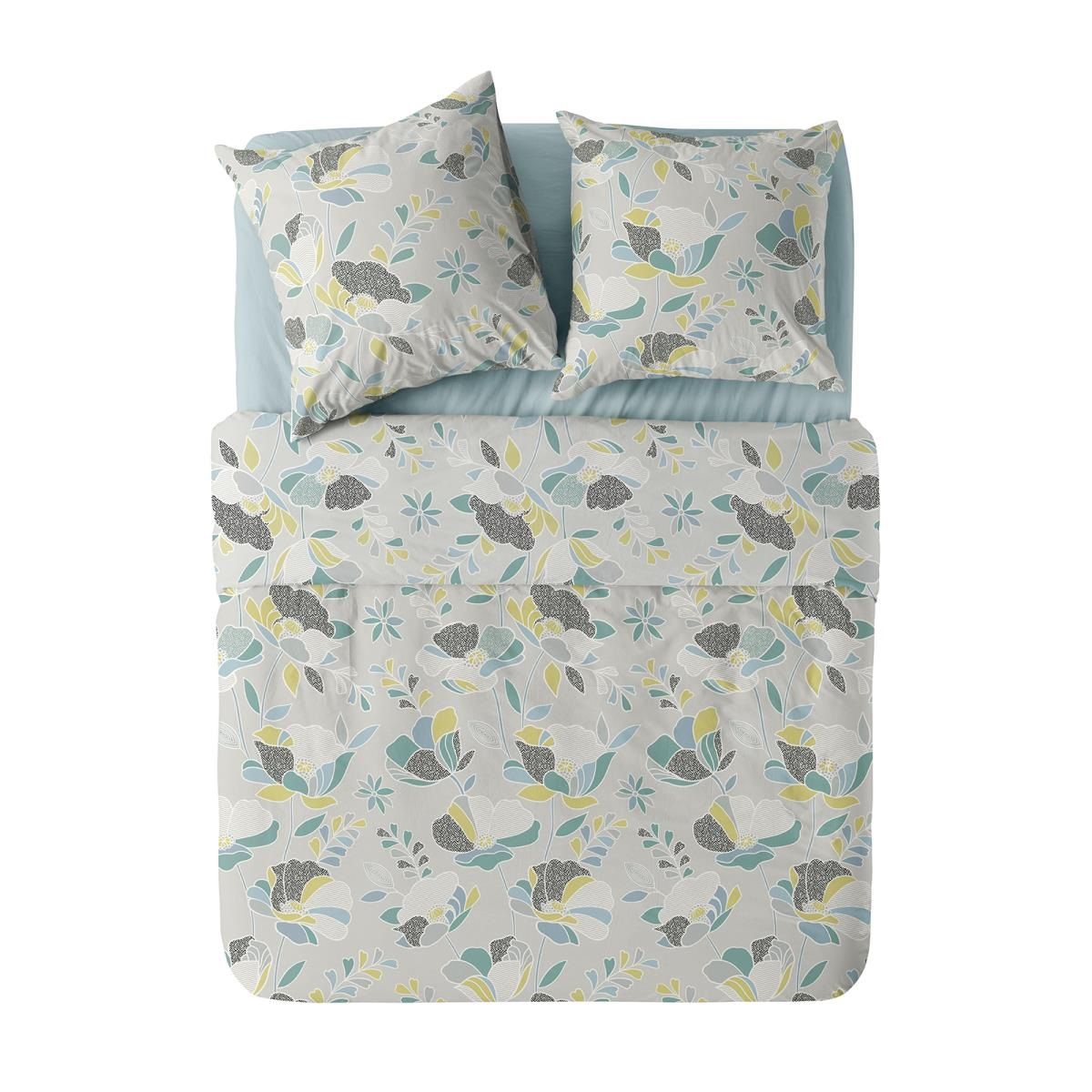 Белье постельное евро бязь Wenge Сloud flowers 24572-1/24600-31 70х70 см-2