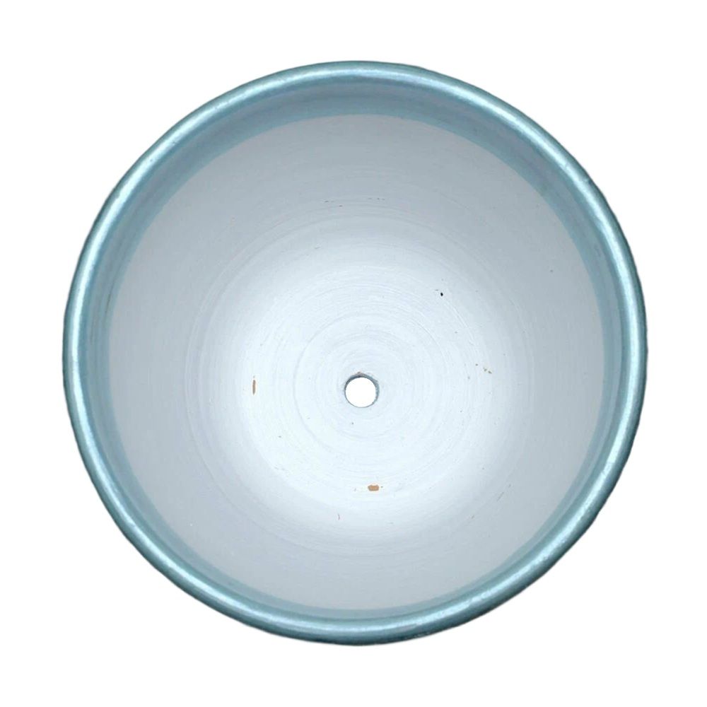 Горшок цветочный Кассандра мет голубой 14 см 1,3 л