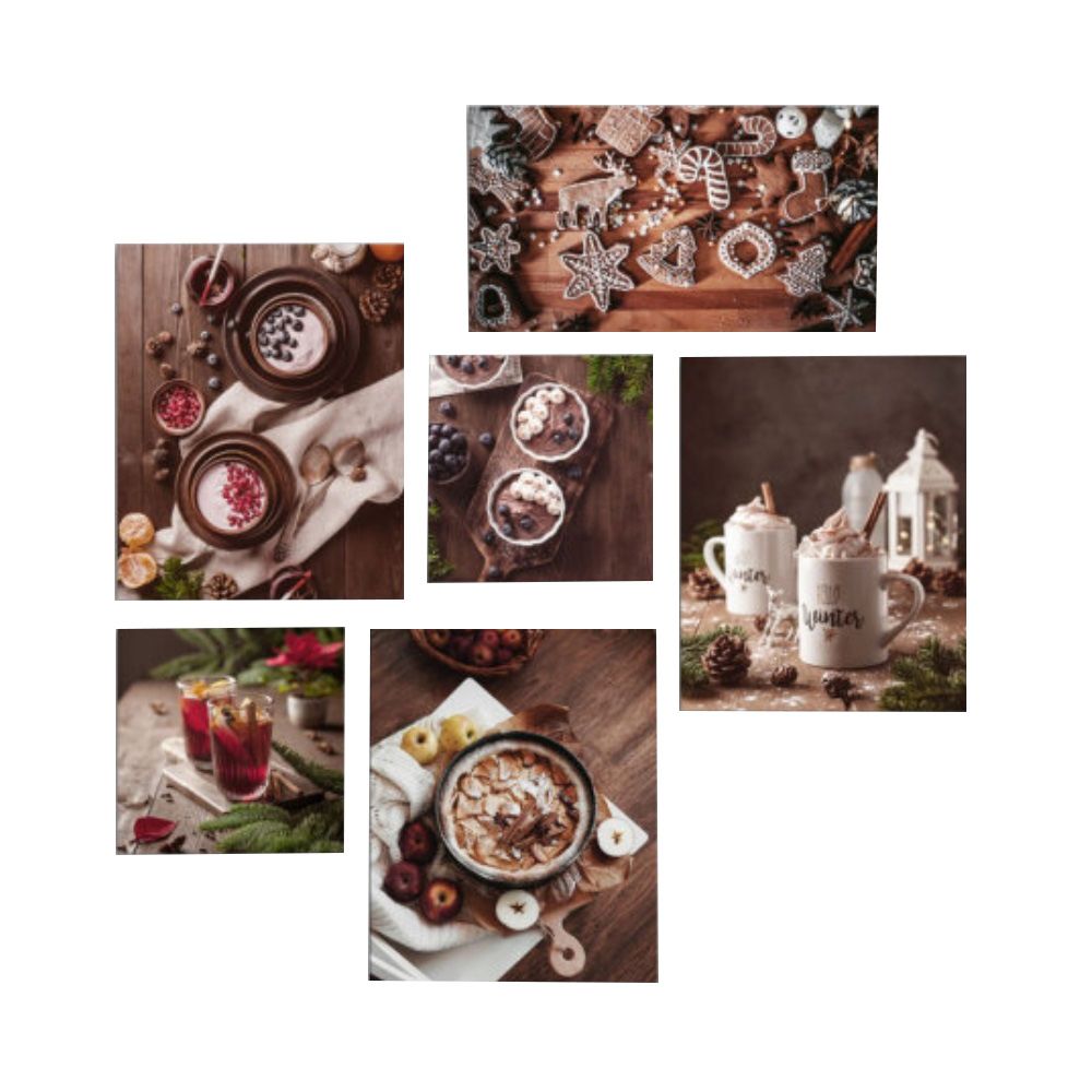 Картина-Шестимодуль S-0660 (114*77) Рождество