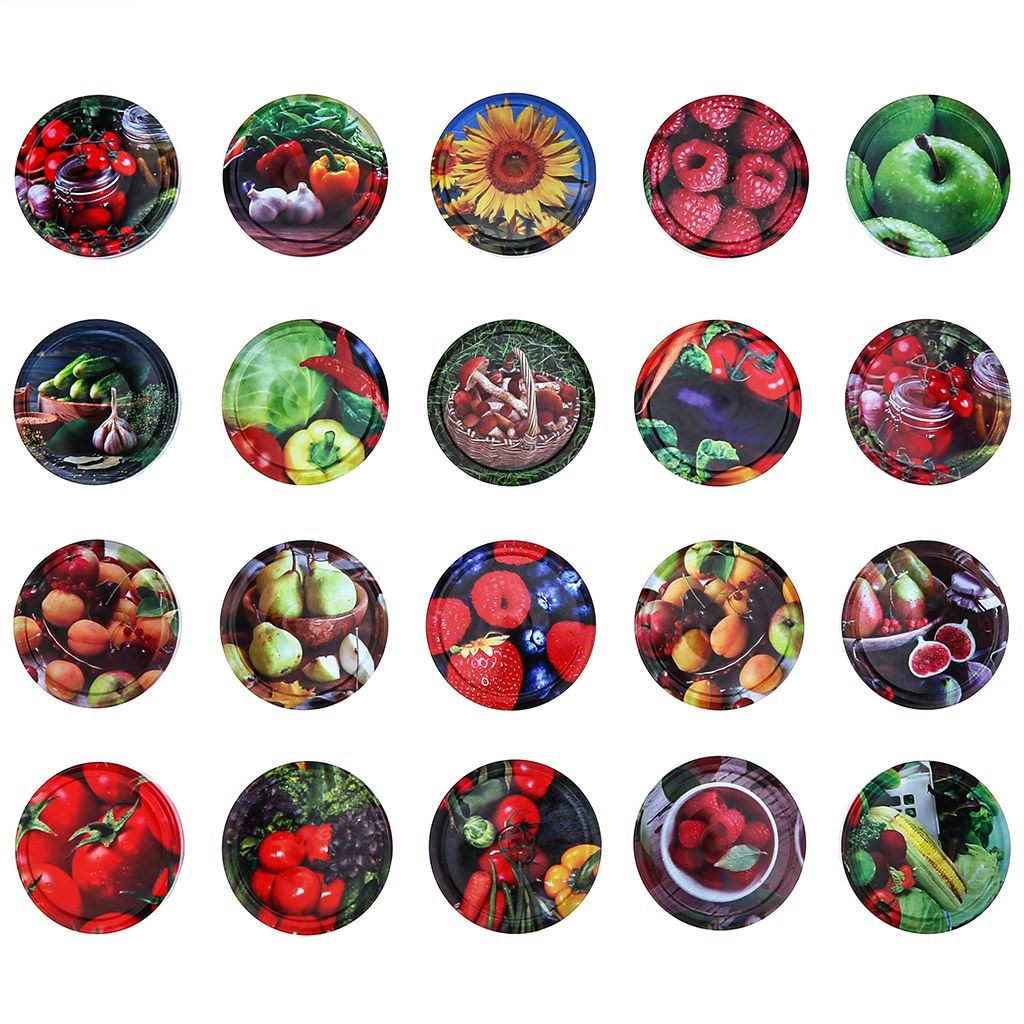 Крышка Твист-офф 82 1 шт с рисунком