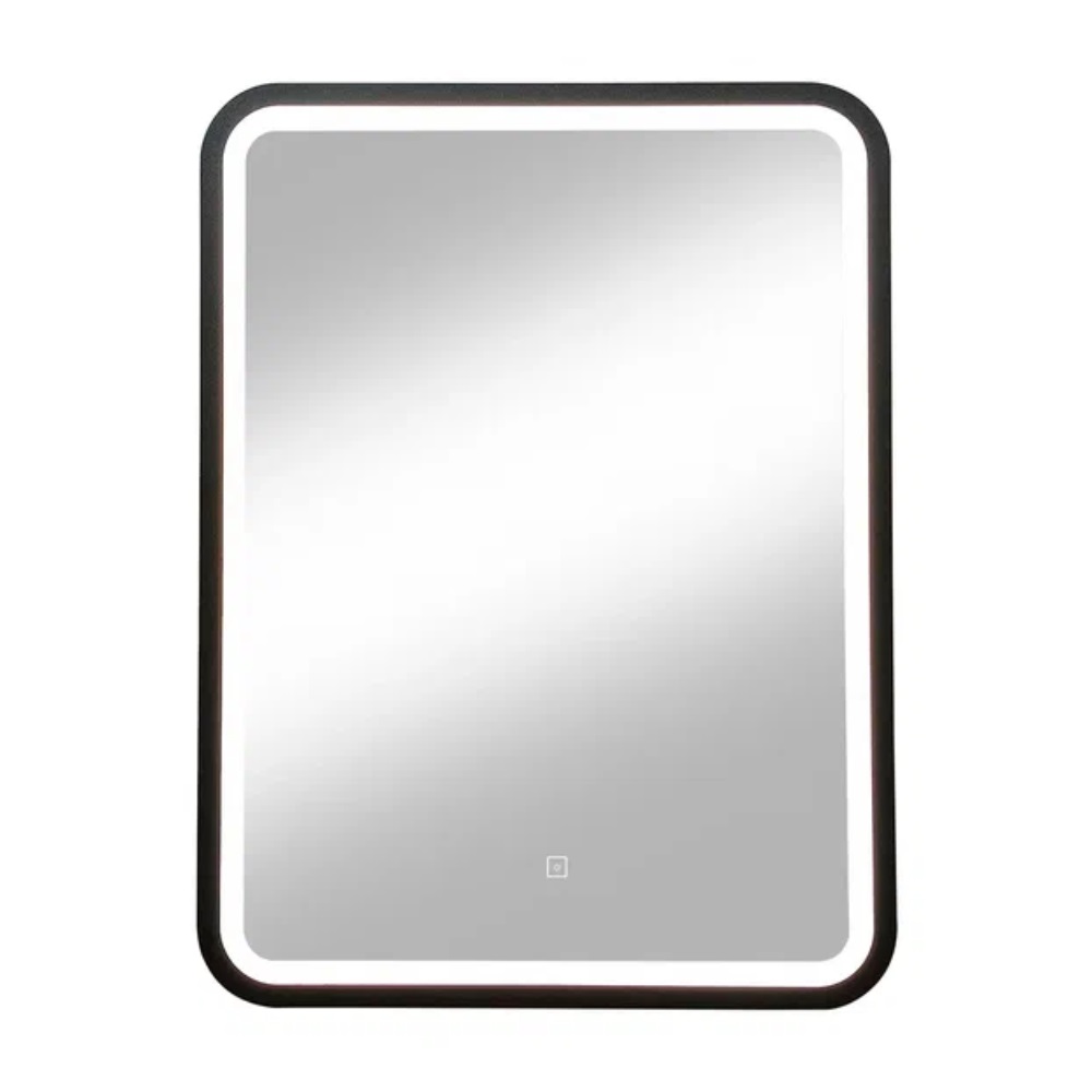 Зеркало с подсветкой Enjoy Black Led 600х800 мм