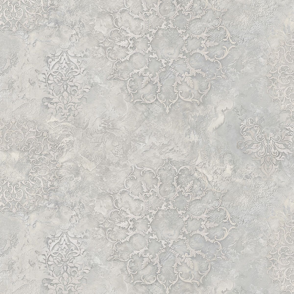 Обои Victoria Stenova Leonardo 589453 оливковые вензель 1,06х10 м