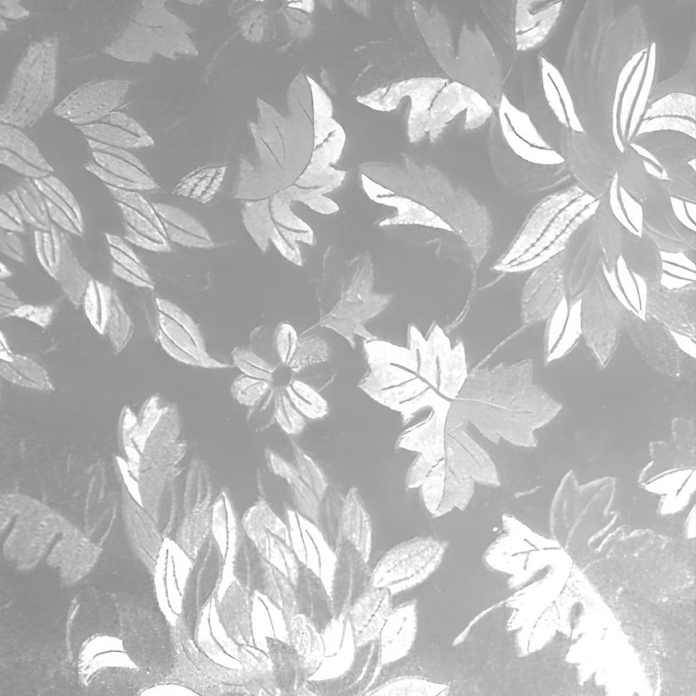 Пленка с/к Р12 D&B 45см/8м листья серебро