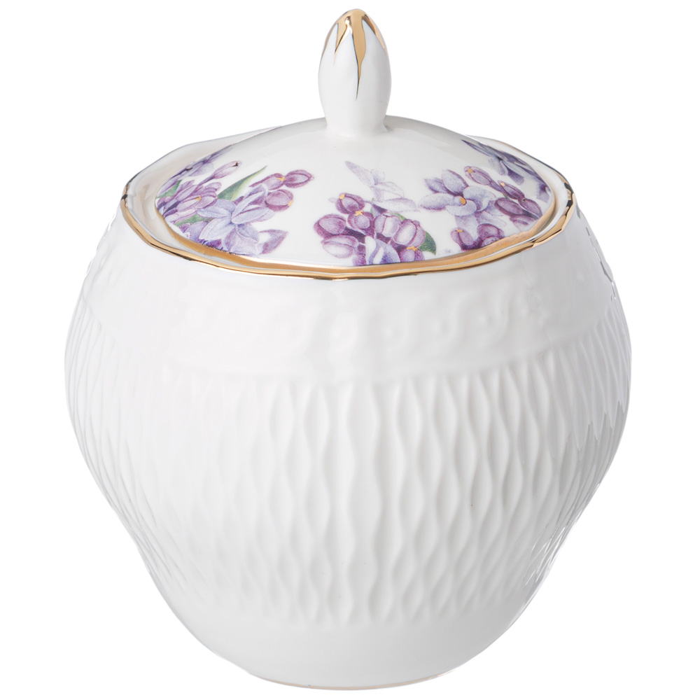 Сервиз чайный Lefard Lilac на 6 персон 14 предметов 800/300/250 мл фарфор