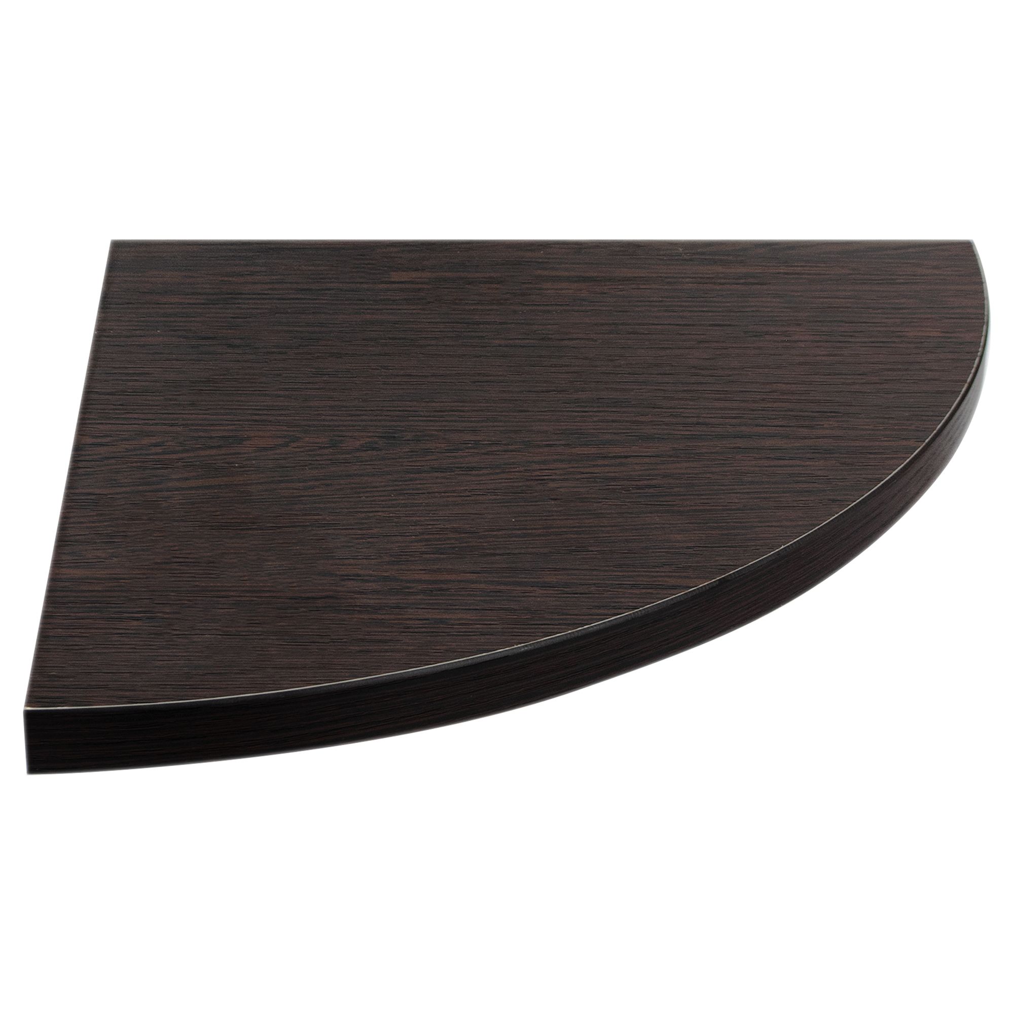 Полка настенная угловая П3-35 350х350х16 мм ЛДСП Венге