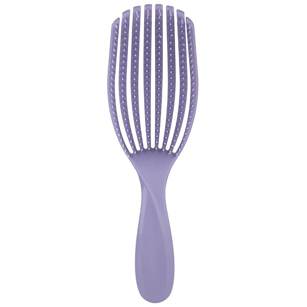 Расческа массажная продувная Идеальная BR-03 27х12х4,5 см с пластиковыми зубчиками