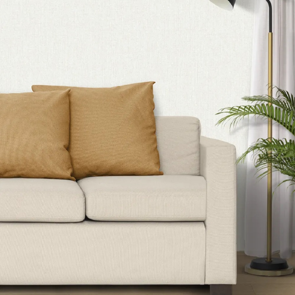 Обои Erismann Aeris 61041-03 бежевые рогожка 1,06х10 м