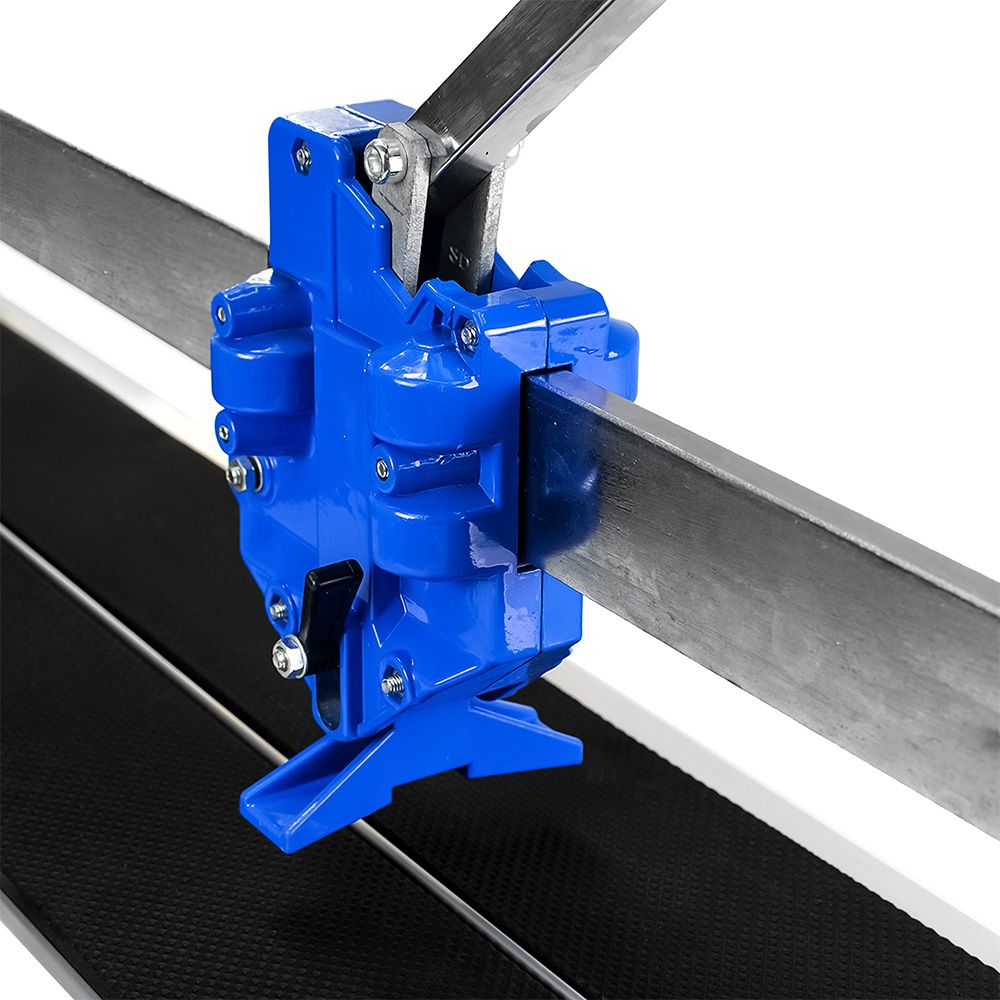 Плиткорез ручной КОБАЛЬТ 800 х 16 мм, монорельс, каретка на подшипниках (9 шт.), литая алюминиевая с