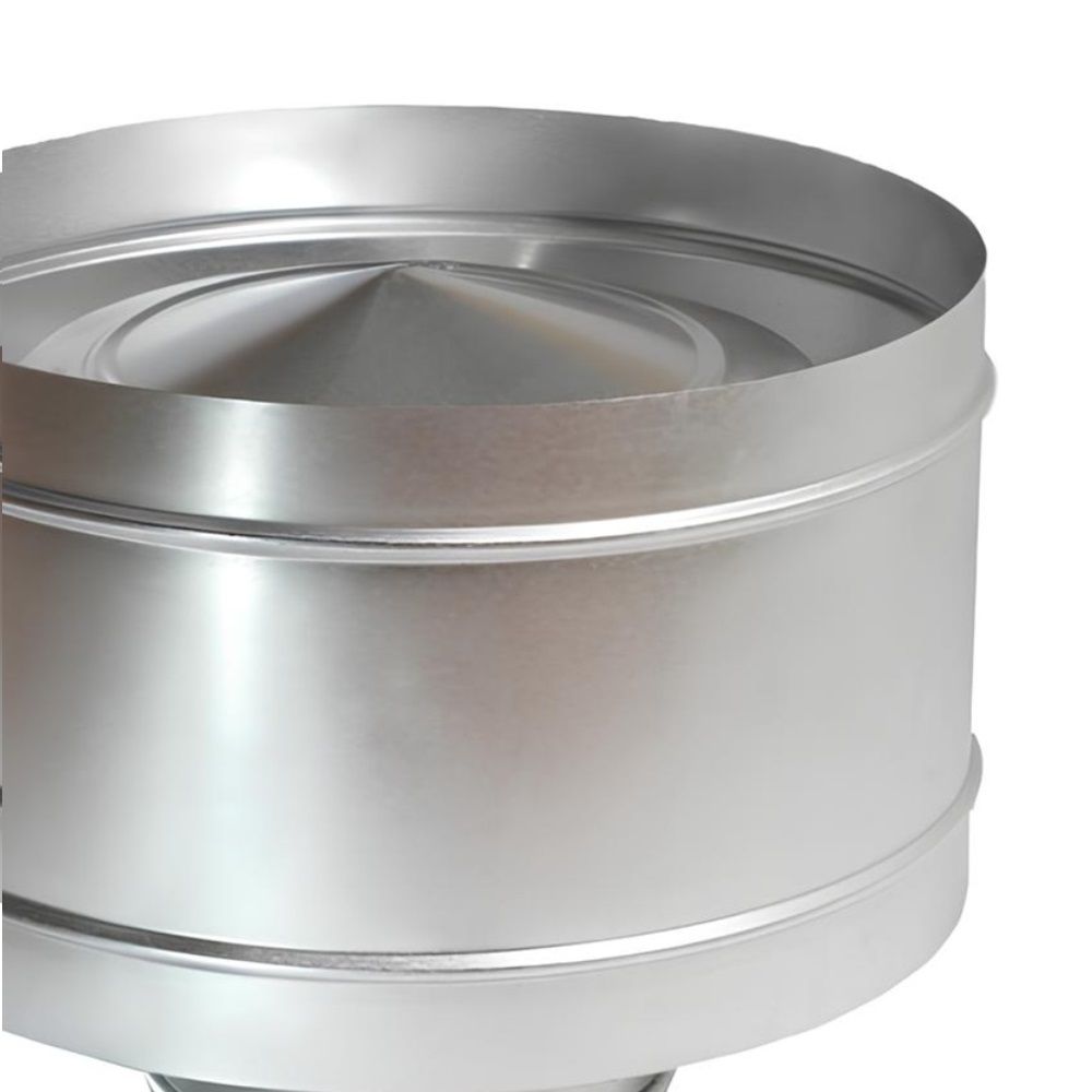 Дефлектор (зонт+кольцо) оцинкованная сталь D125