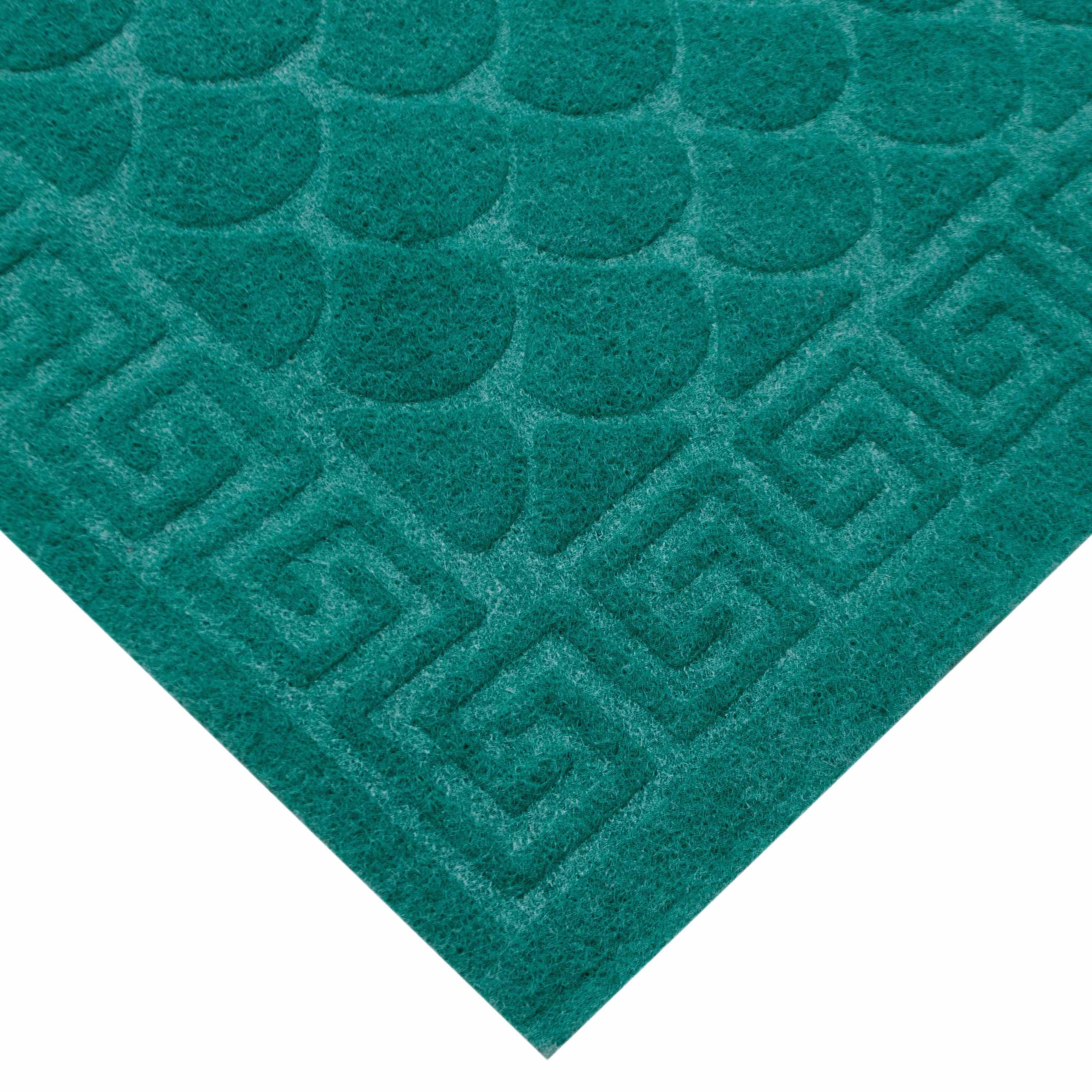 Коврик влаговпитывающий без подложки Авангард 40х60 см зеленый