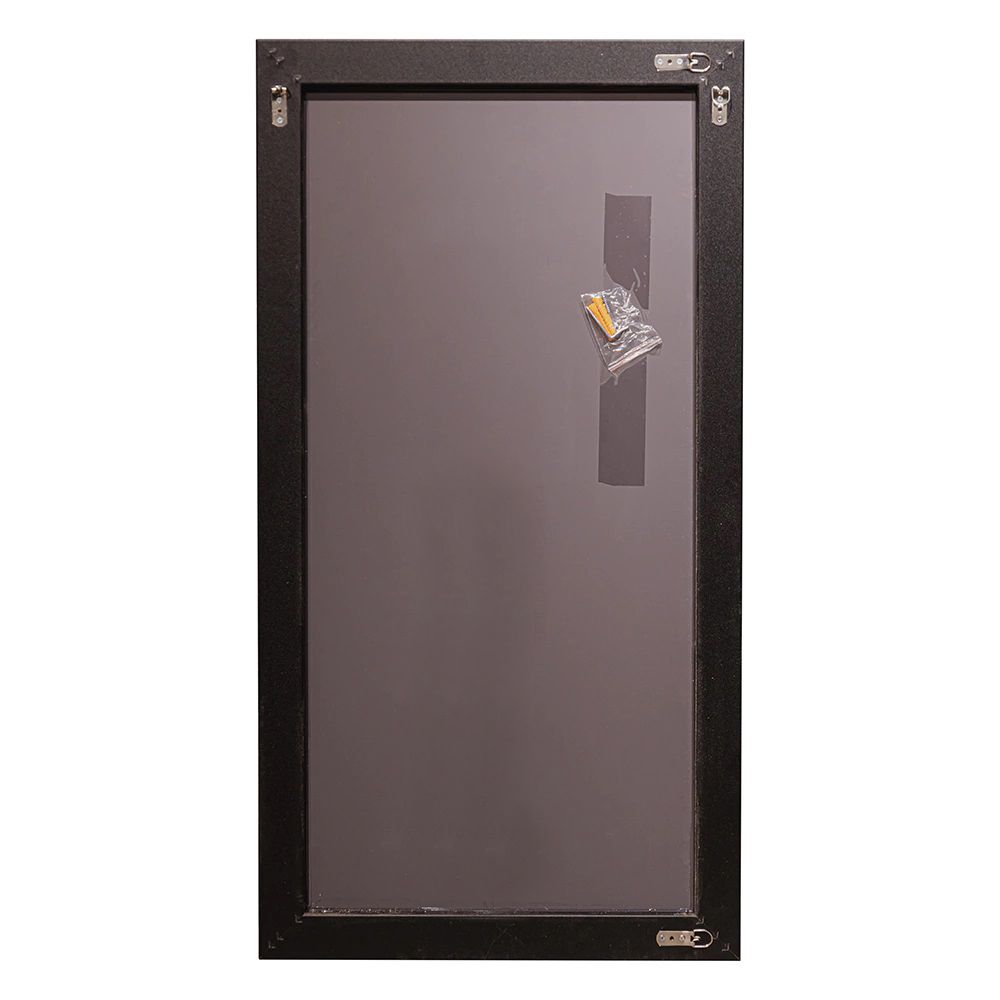 Зеркало Oscol 600х1200 мм черное реверсивное крепление