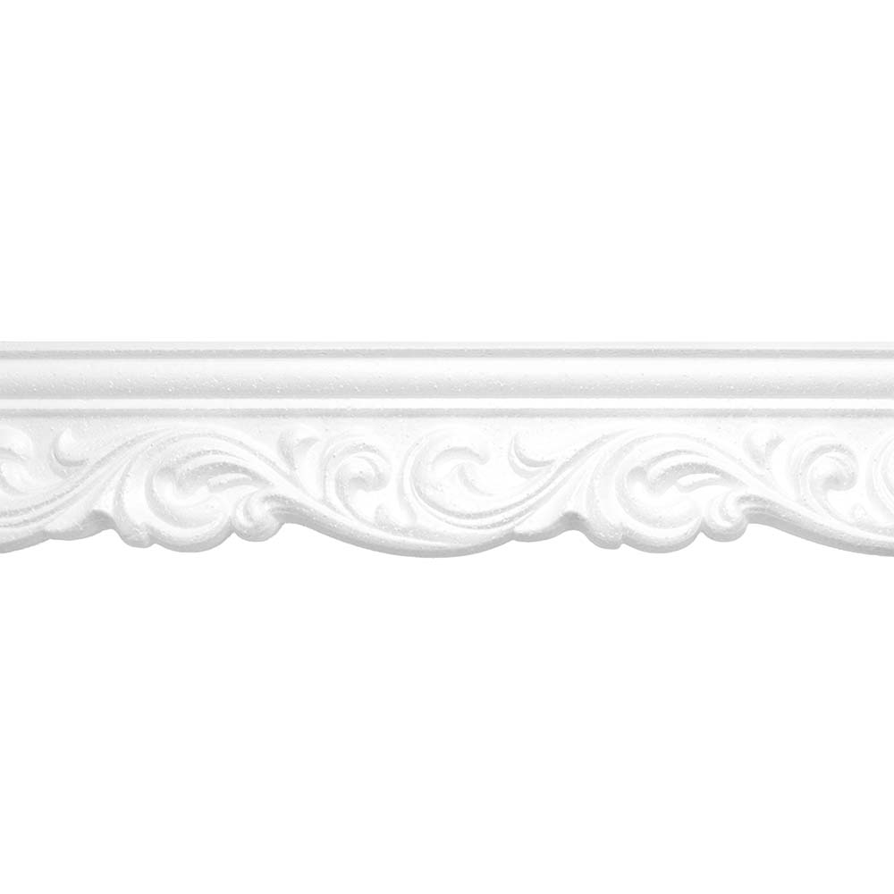 14014 Плинтус неламинир.(1,3м) (60) узор волной