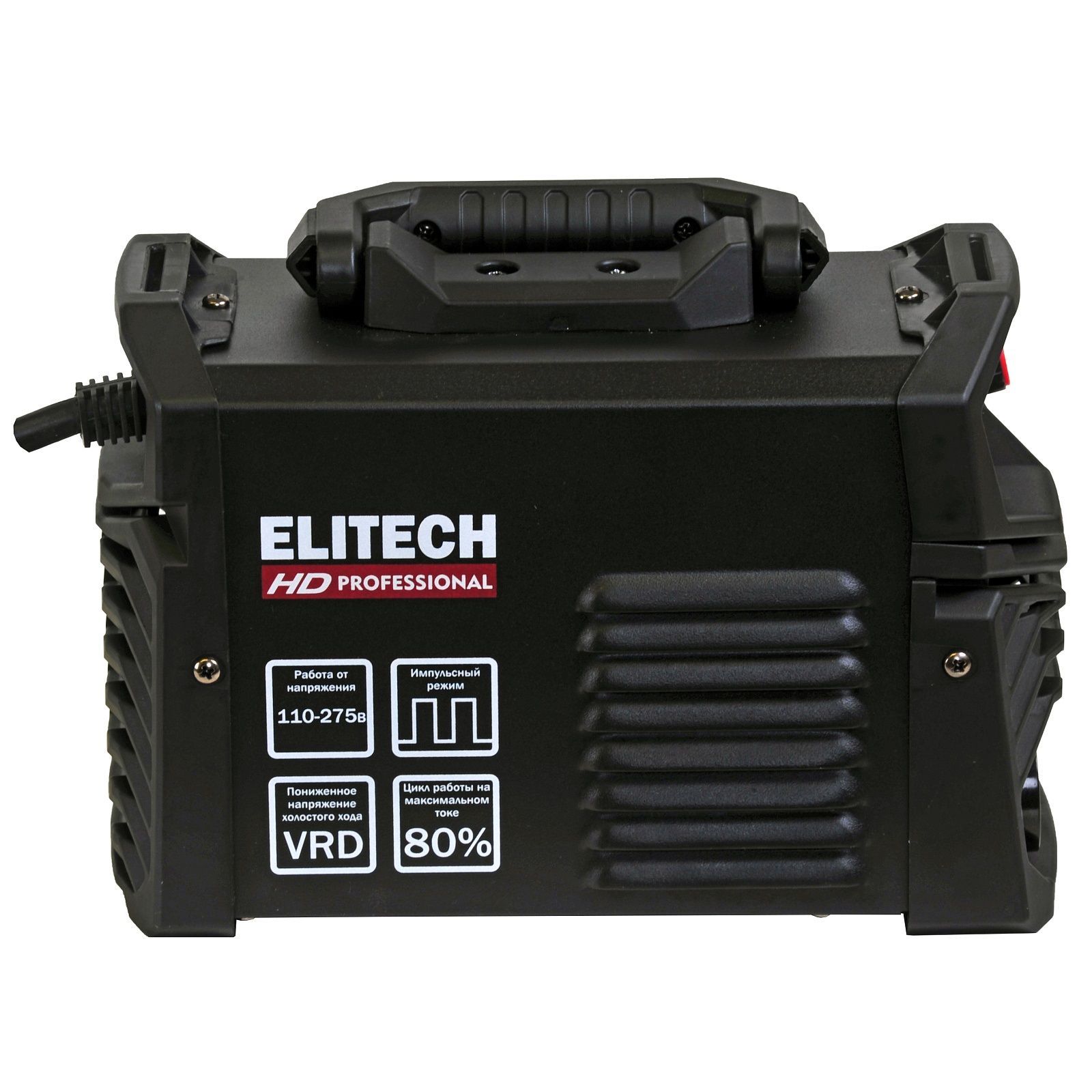 Сварочный аппарат инверторный Elitech HD WM 180 Pulse 5,85кВт