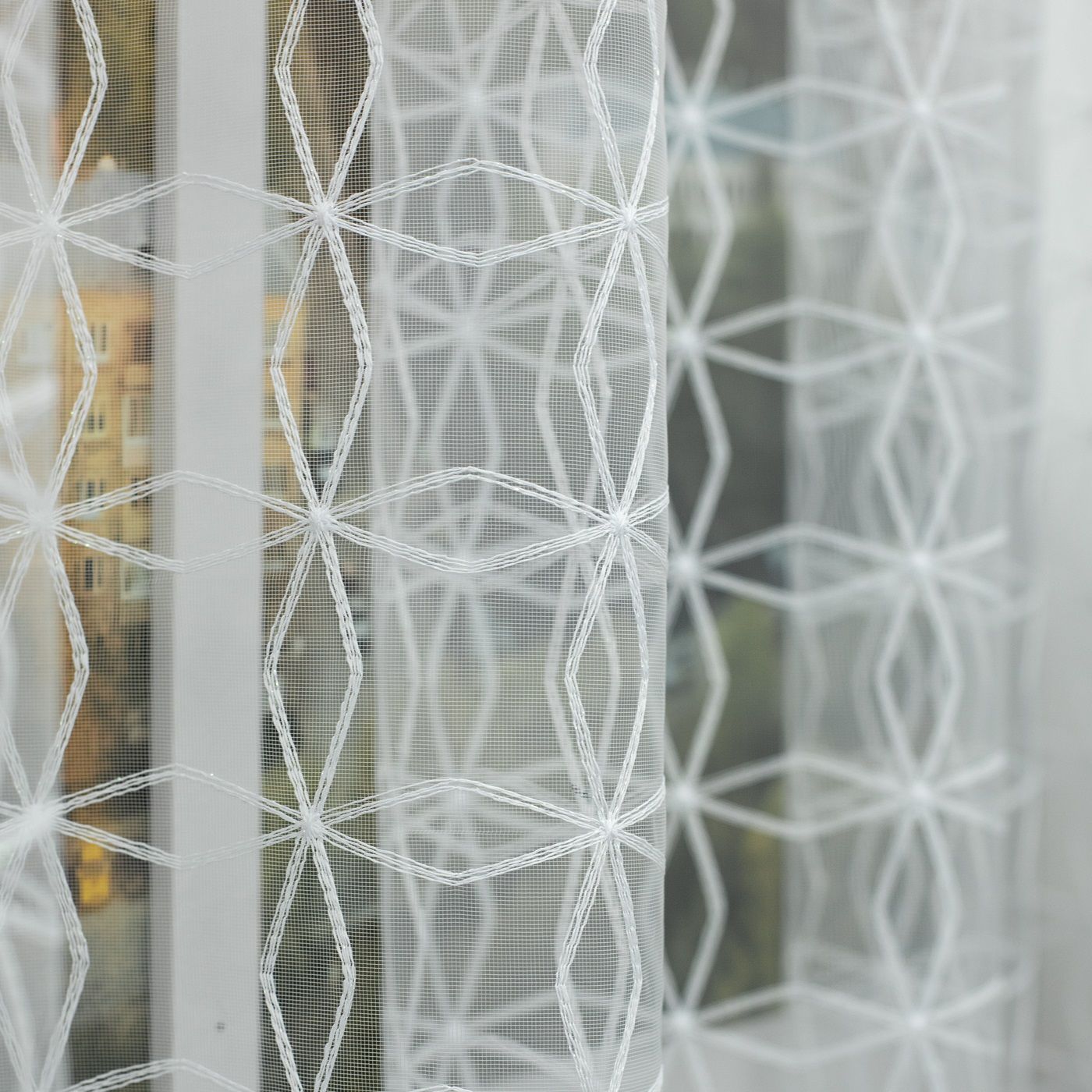 Штора Amore Mio RR 12857-w 3,0х2,7х1 тюль белый