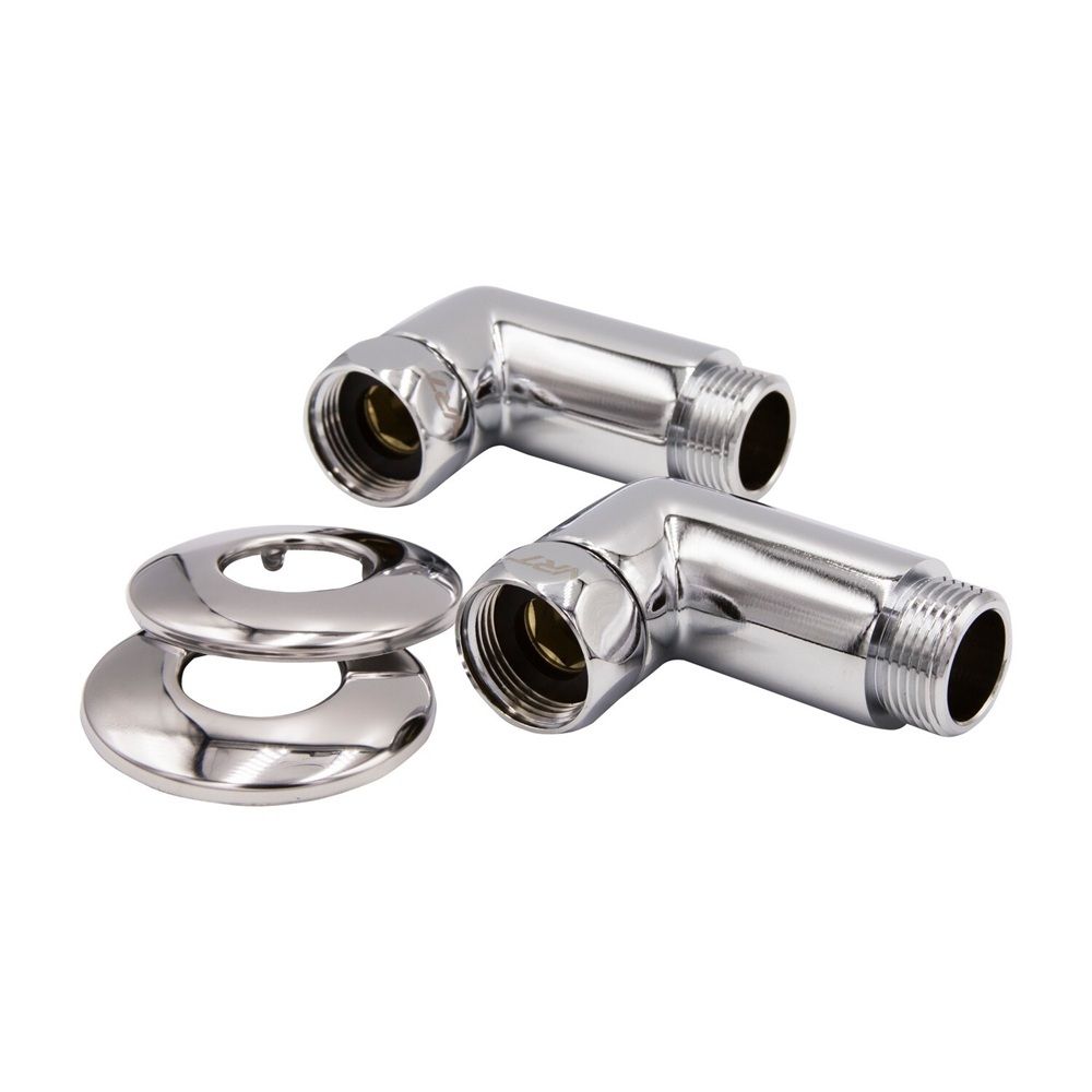 Соединение угловое для полотенцесушителя 3/4" Г/Ш пара