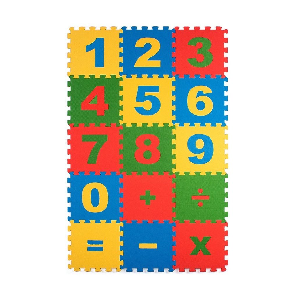 Мягкий пол пазлы Математика 25х25 см