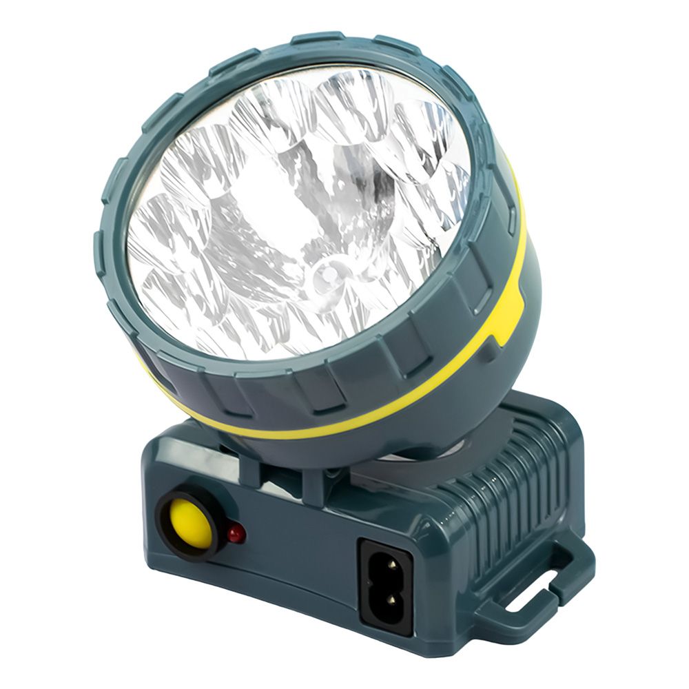 ФОНАРЬ  светодид. Механик налобный аккумуляторный 2 режима (0.5W/0.5W+10LED), зарядка 220В LH-105A ЯРКИЙ ЛУЧ