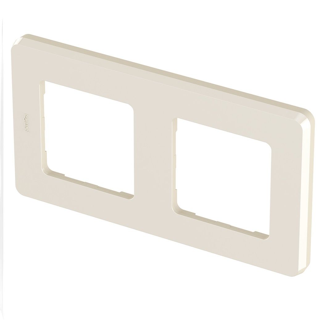 Рамка 2-местная Inspiria слоновая кость Legrand 673941