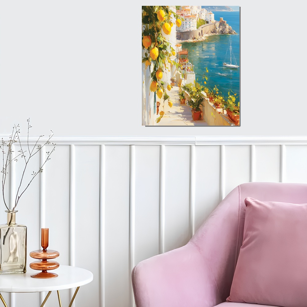 Картина-холст У моря 40х50 см kt45-15443