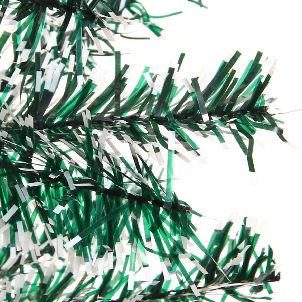 Елка искусственная Метелица 60 см ПВХ белый иней 60 ветки