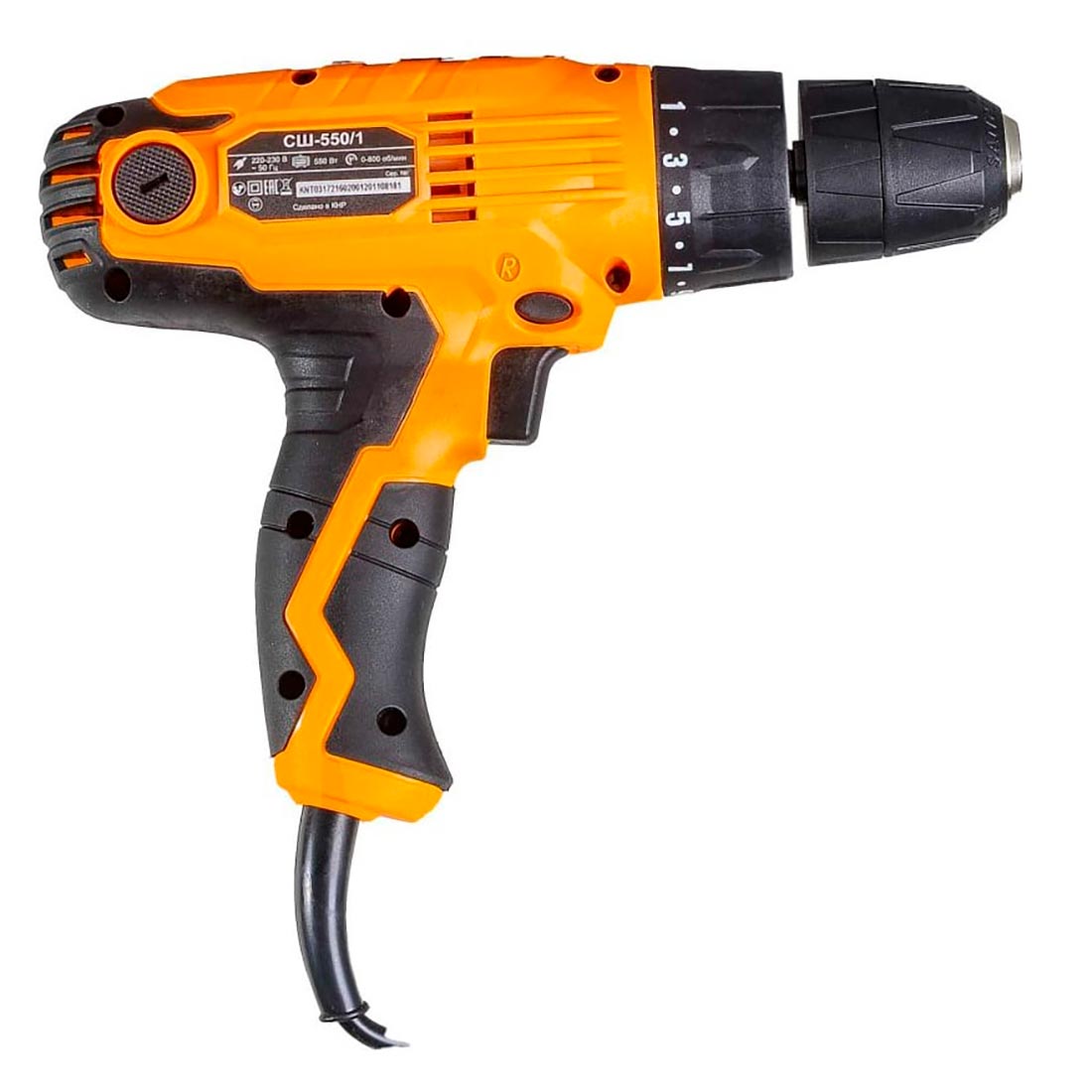 Шуруповерт сетевой Вихрь СШ-550/1 550Вт