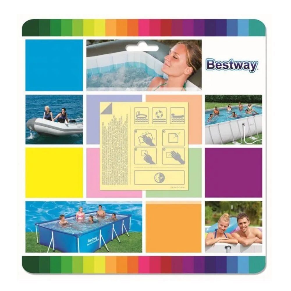 Ремонтный комплект для надувных изделий 10 шт 42,3 см2 Bestway 62091