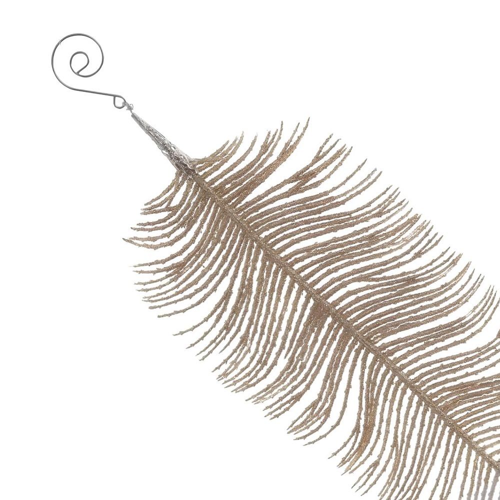 Украшение новогоднее Ветка 12х52,5х1 см золотой 808095