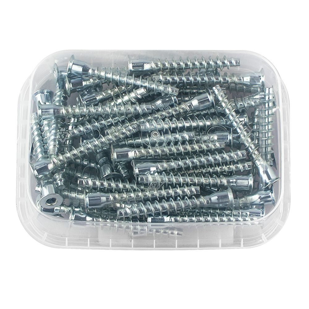 Винт-конфирмат 7х50 мм оцинкованный 60 шт