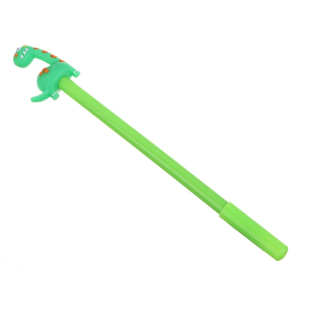 Ручка гелевая синяя линия письма 0,5 мм с наконечником в форме динозаврика 591-201