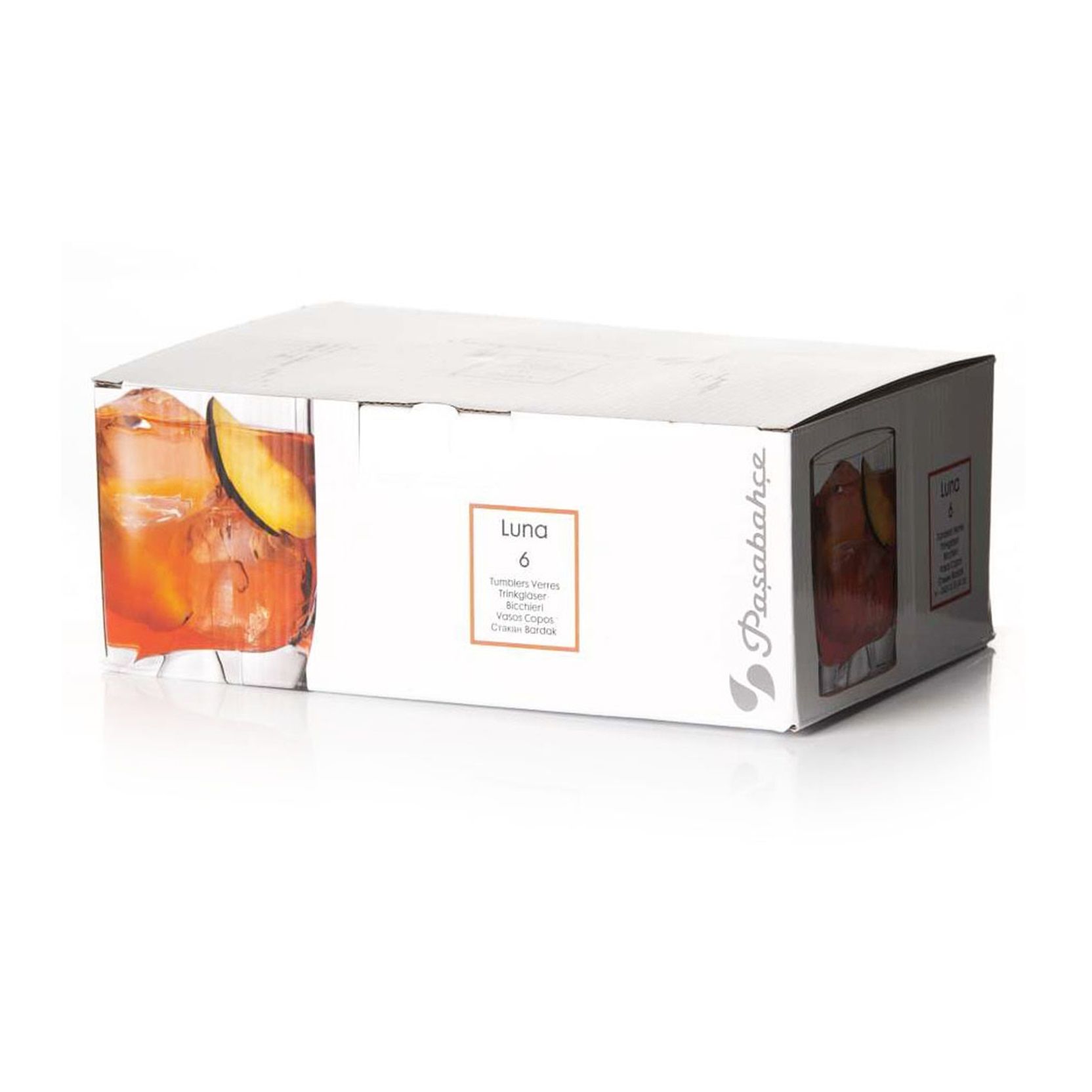 Набор стаканов для сока Pasabahce Луна 6 шт 245 мл