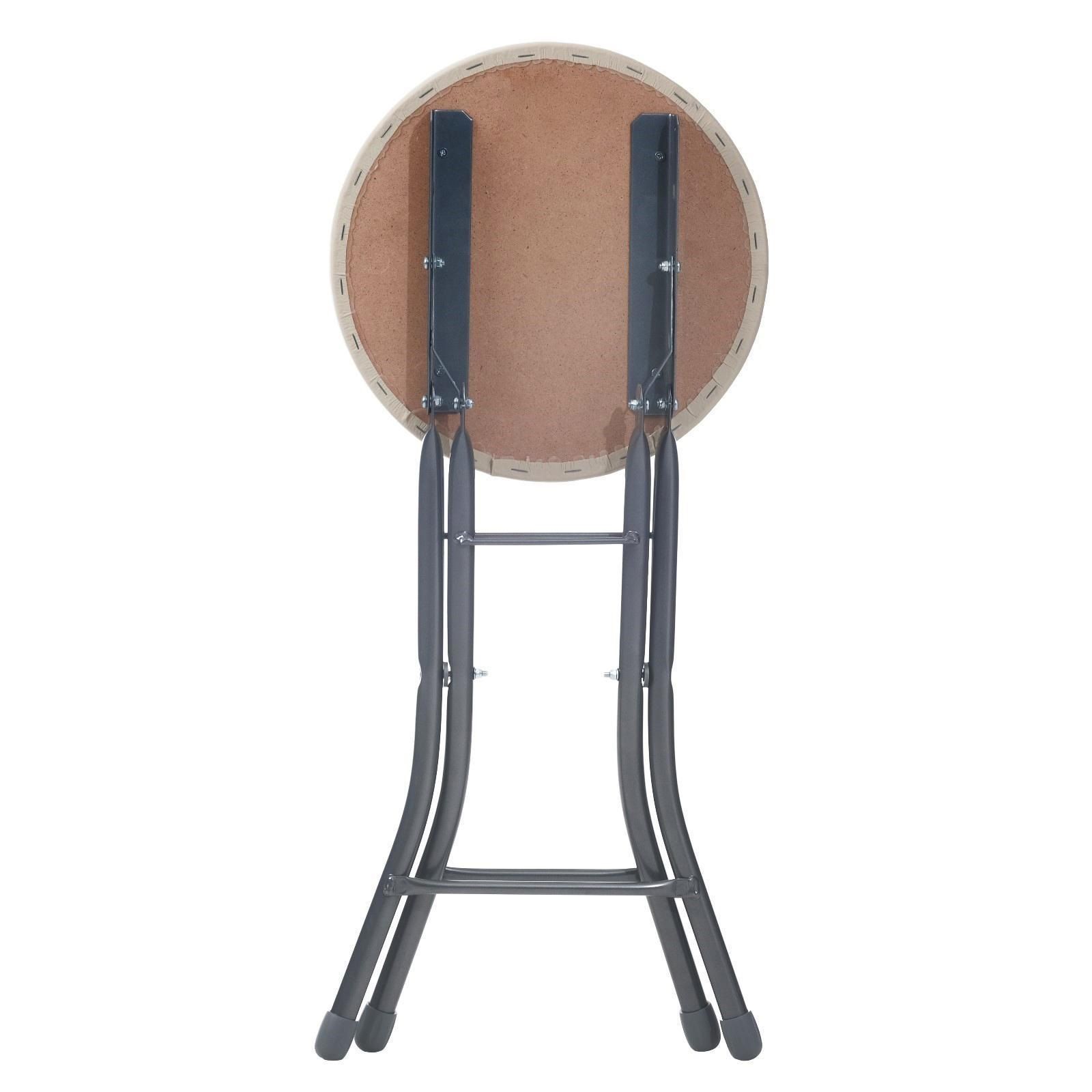 Табурет круглый Nika ТБСК2/1 слоновая кость