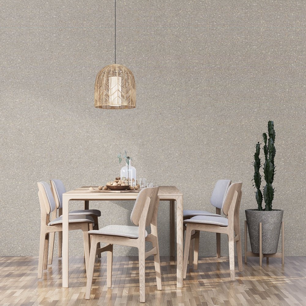 Обои domINGO Слюда 11312-04 коричневые штукатурка 1,06х10 м