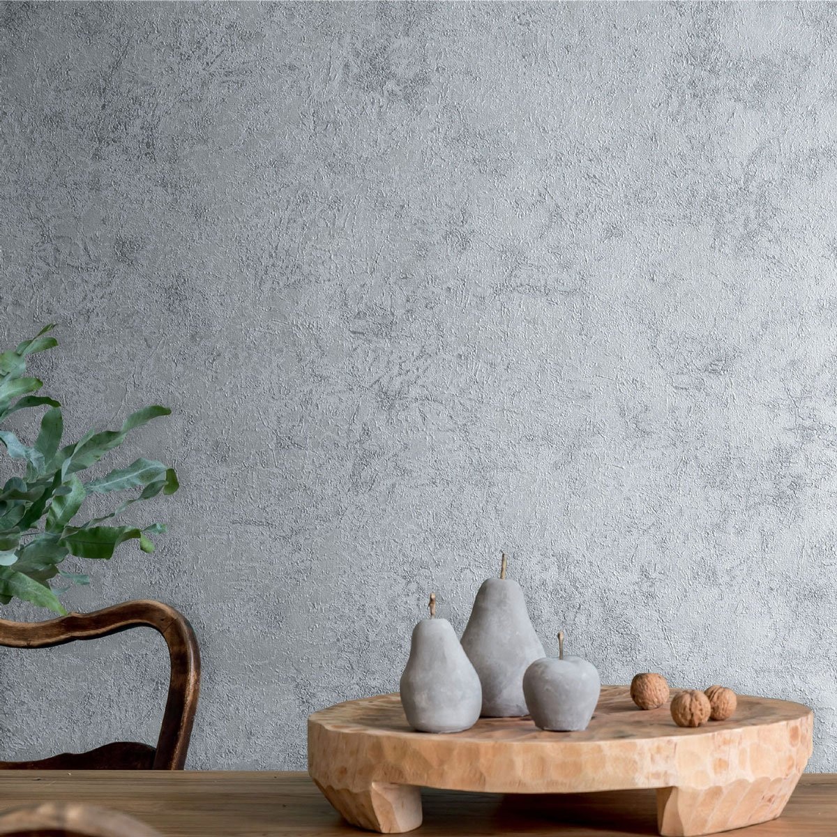 Обои GrandecoForYou Frozen R161113 светло-серые штукатурка 1,06х10 м