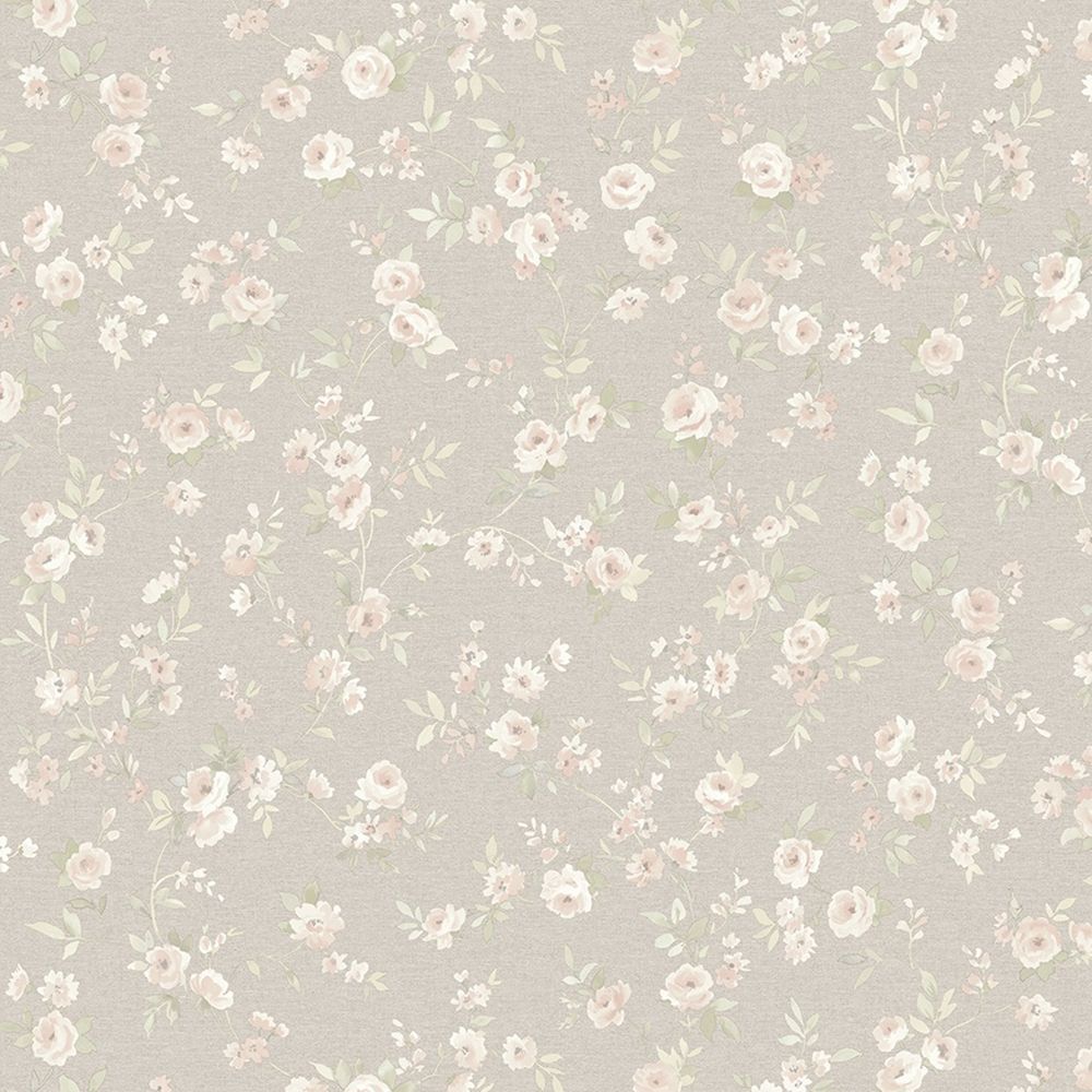 Обои Rasch LA Provence W187104 пудровые цветы мелкие 1,06х10,05 м