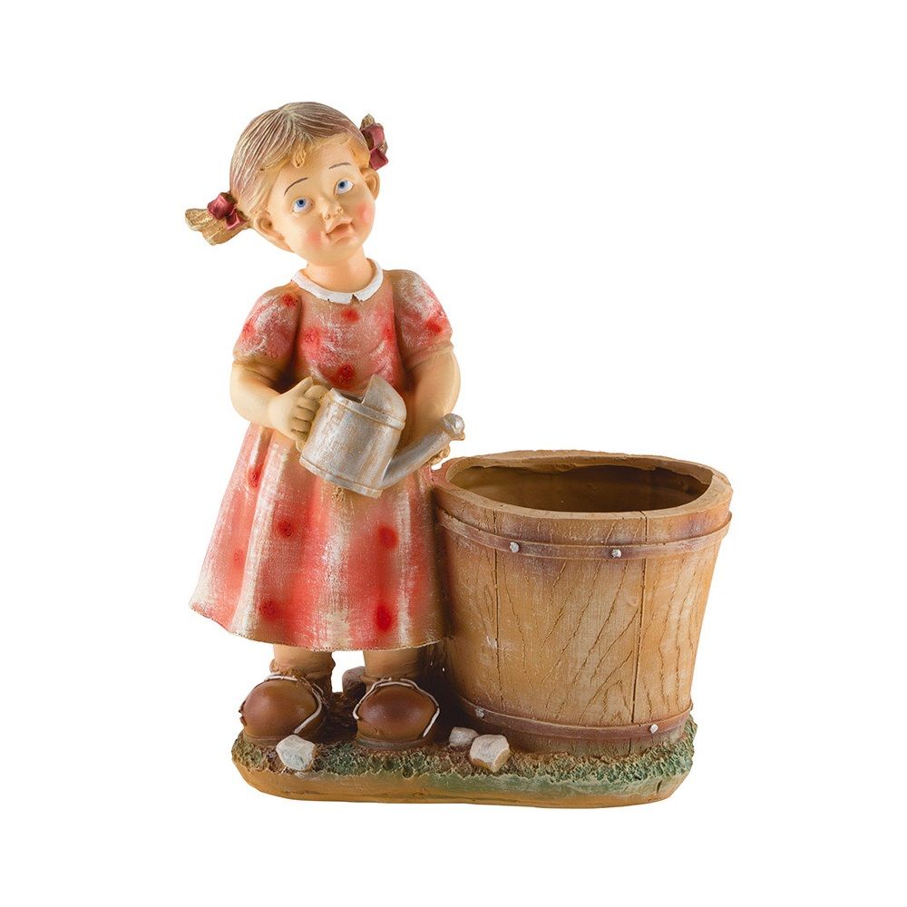 Фигура садовая Девочка с лейкой h44 см 169343
