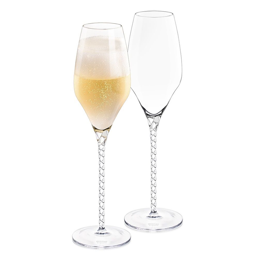 Набор бокалов для шампанского Wilmax Julia 2 шт 300 мл
