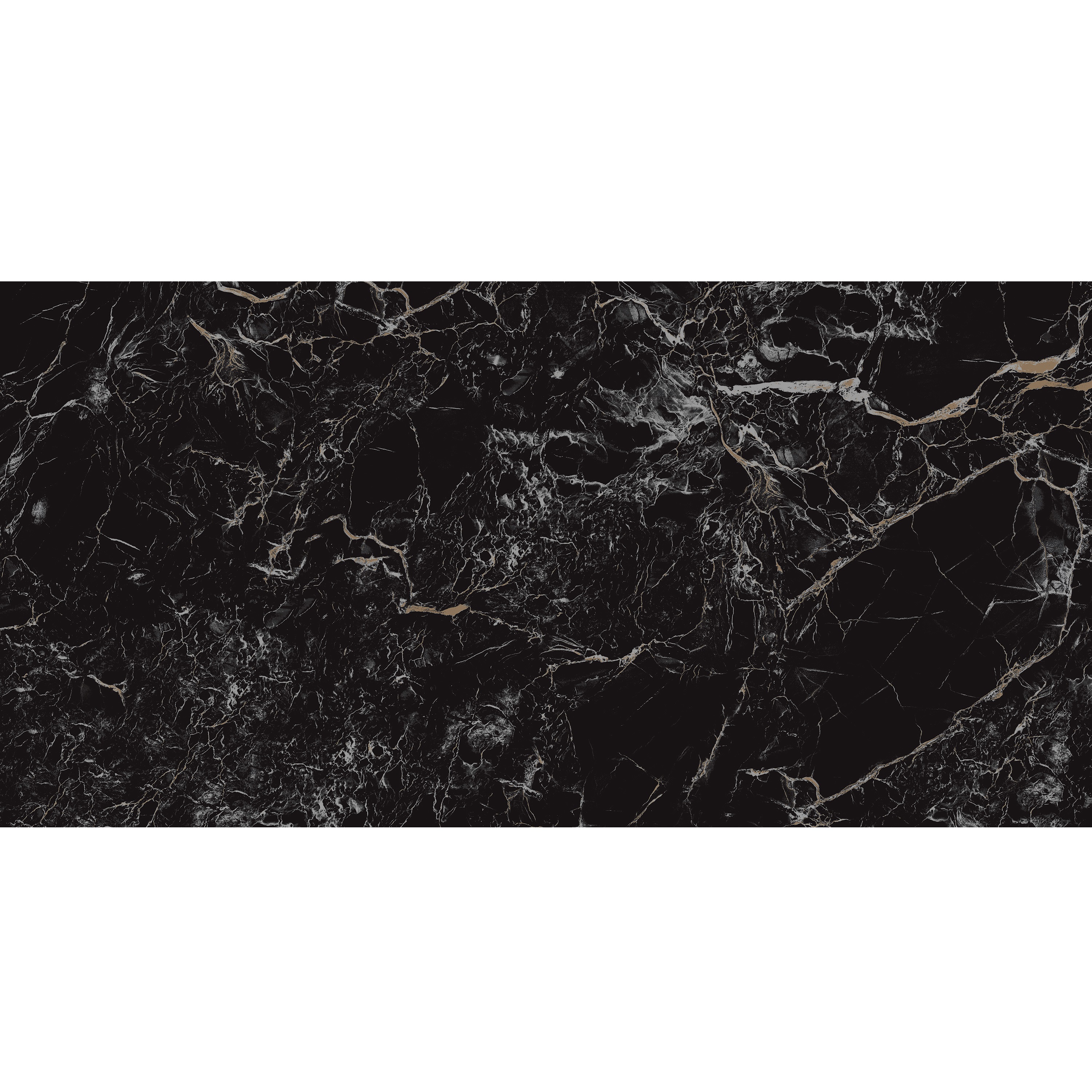 Керамогранит Eternal Black Lava high Glossy 600x1200 мм черный 1,44 м2