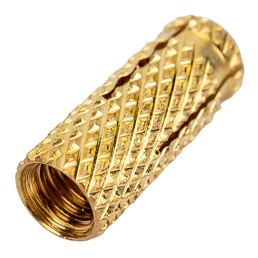 Анкер забивной латунный цанга М6 1 шт