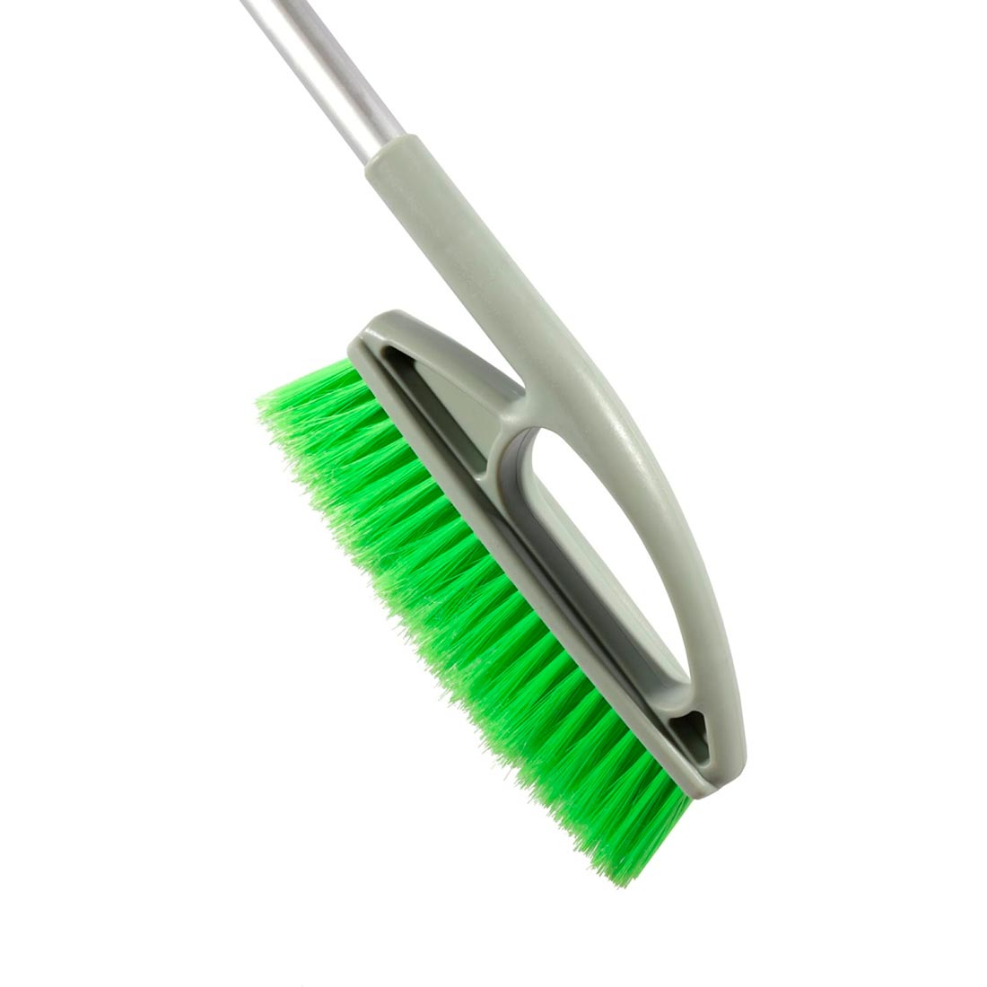 Щетка от снега и льда STVOL телескопическая рукоятка мягкая распушенная щетина 90-120 см+скребок