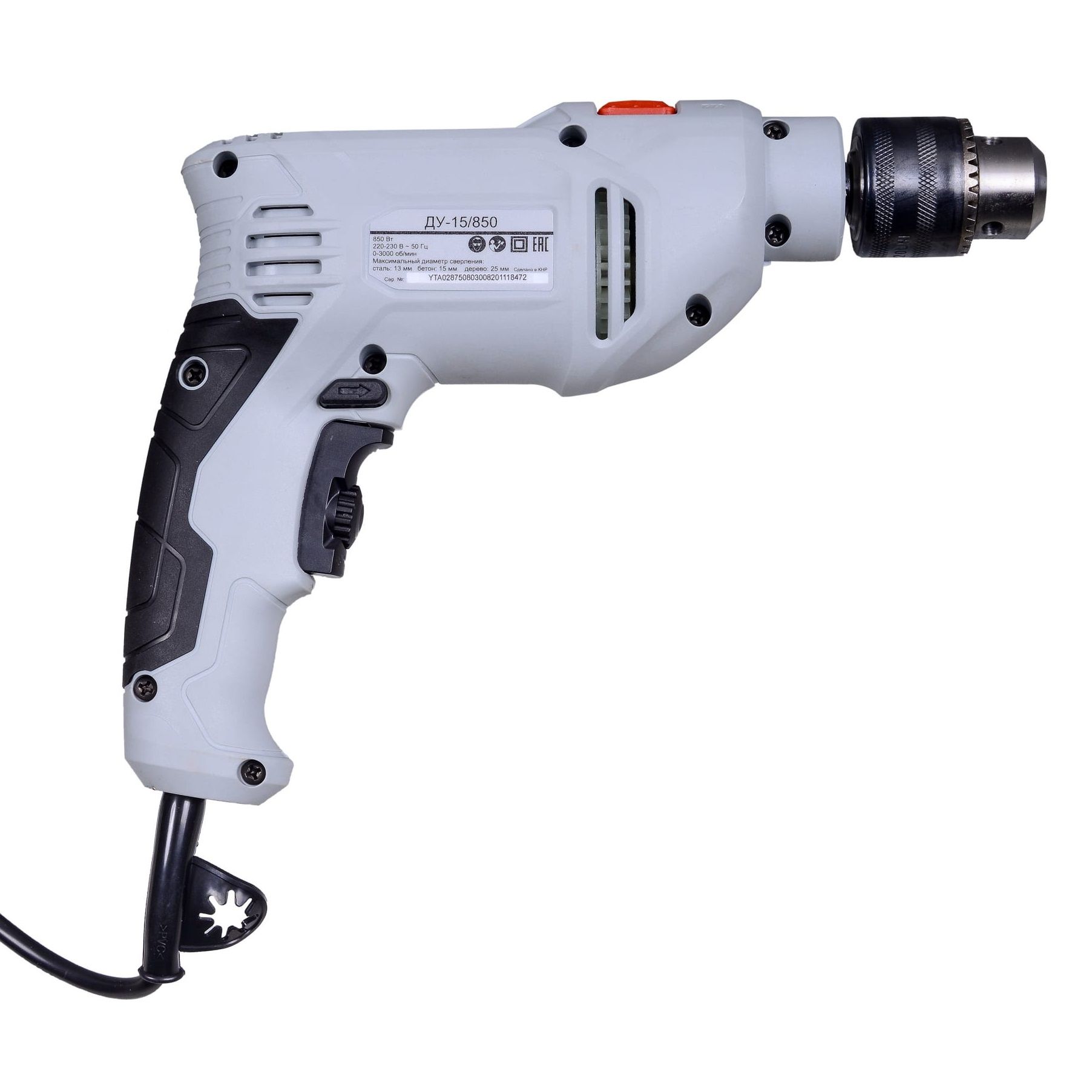 Дрель ударная Ресанта ДУ-15/850 850Вт