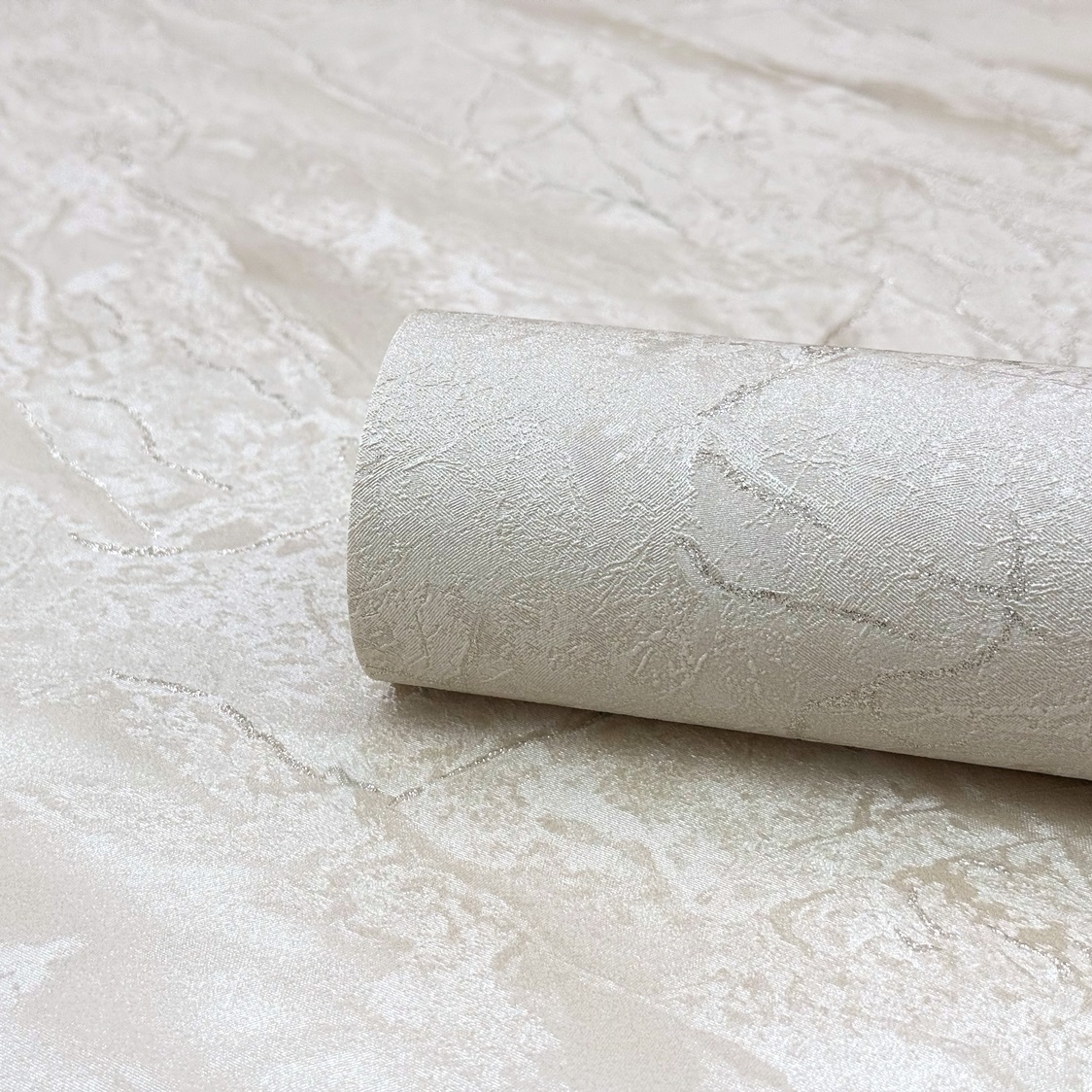 Обои Erismann Ладога 61069-04 бежевые мрамор 1,06х10 м