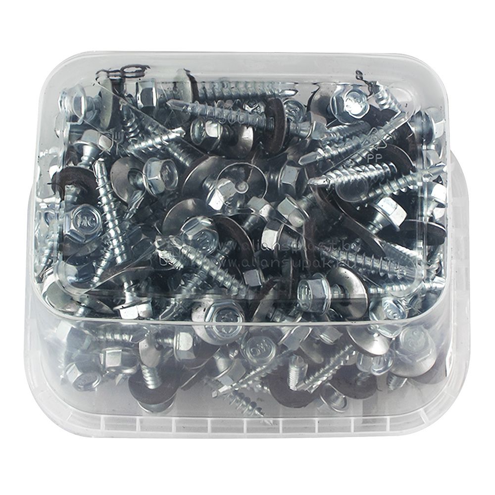 Саморез кровельный 4,8х38 мм цинк 130 шт