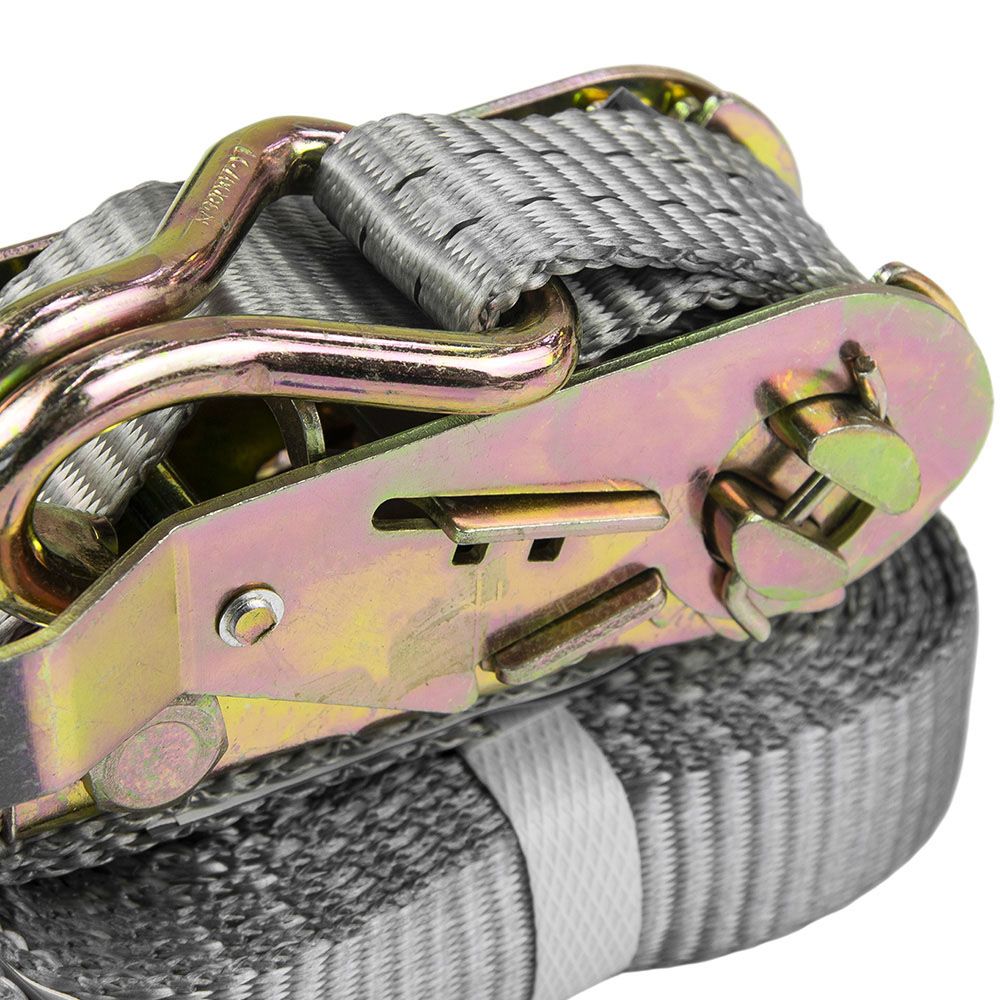 Ремень стяжной 3м ширина 25мм с крюками  0.75/1.5т