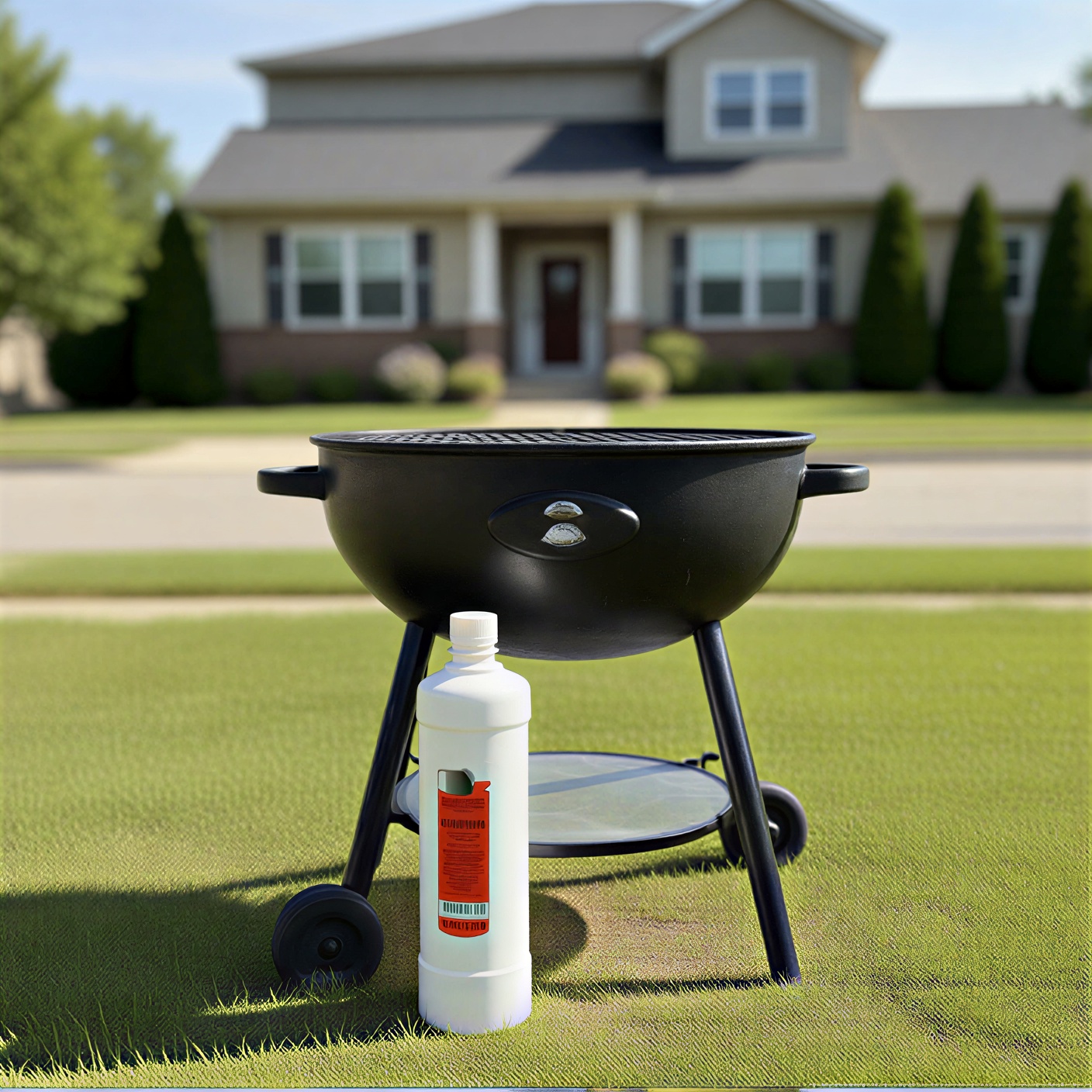 Жидкость для розжига углеводородная 1 л Зажигалка