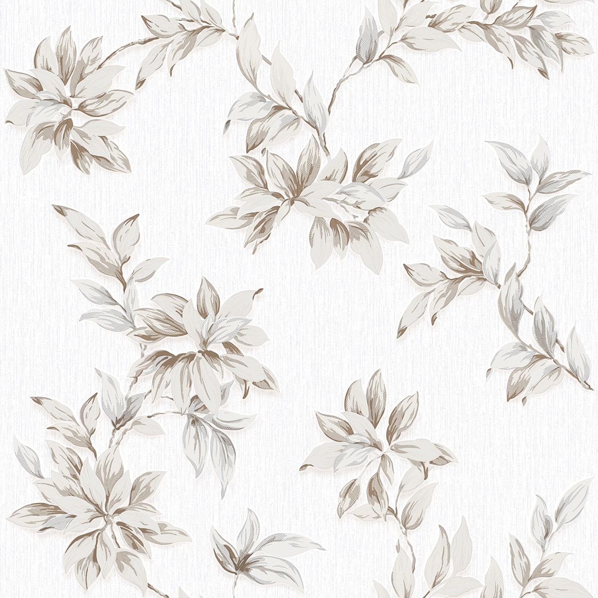 Обои Саратовские Деревце С6 Д995 гр 2 00 белые листья 0,53х10,05 м