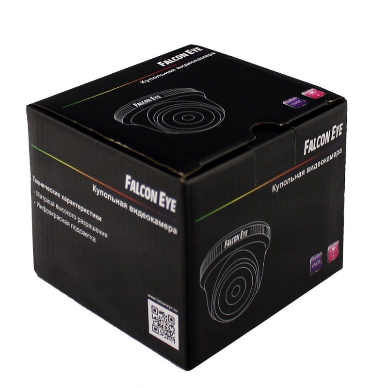 Видеокамера FALCON EYE FE-MHD-DP2e-20 1080p 2.8 мм белый 2 Мп (1920 x 1080) день/ночь